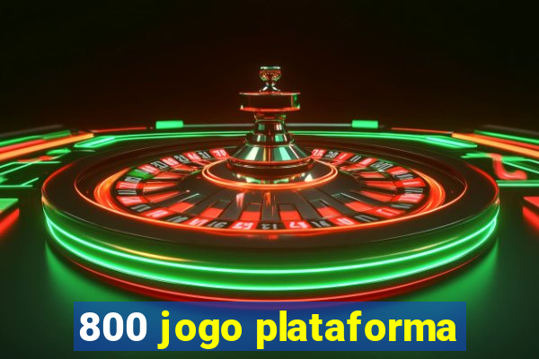 800 jogo plataforma
